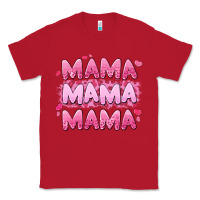Red mama mama mama valentine's day Classic Tee - LillyAllenDesigns