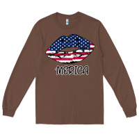 Chestnut American lip Long Sleeve Tee - Bettercallsaul
