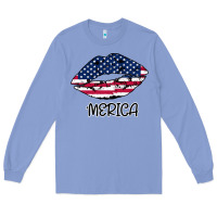 Colony Blue American lip Long Sleeve Tee - Bettercallsaul