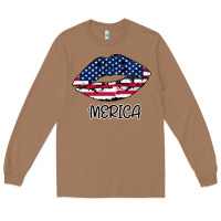 Toasted Coconut American lip Long Sleeve Tee - Bettercallsaul