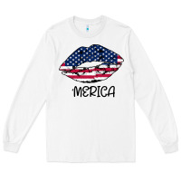 White American lip Long Sleeve Tee - Bettercallsaul