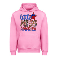 Fuchsia Pink little miss america Urban Hoodie - Artiststas