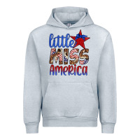 Heather Grey little miss america Urban Hoodie - Artiststas