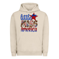 Pigment French Oak little miss america Urban Hoodie - Artiststas