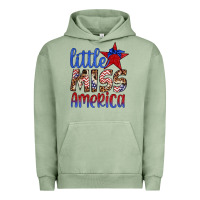 Pigment Oil Green little miss america Urban Hoodie - Artiststas