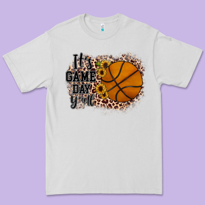 It's Game Day Y'all Basketball Premium Tee Designed By Jahusdesignshop