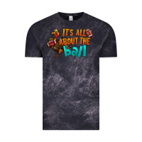 Cloud Black It's All About The Ball Vintage Tee - LillyAllenDesigns