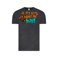 Vintage Black It's All About The Ball Vintage Tee - LillyAllenDesigns