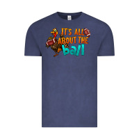 Vintage Denim It's All About The Ball Vintage Tee - LillyAllenDesigns
