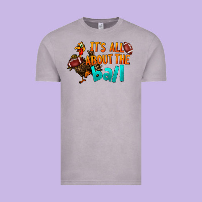 It's All About The Ball Vintage Tee Designed By Lillyallendesigns