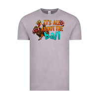 Vintage Zinc It's All About The Ball Vintage Tee - LillyAllenDesigns