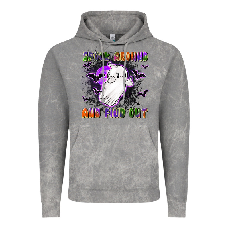 Spook Around And Find Out Vintage Hoodie by LillyAllenDesigns | Teevron