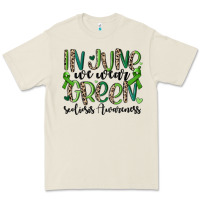 Bone in june we wear green scoliosis awareness Premium Tee - MaliasSmallBusiness