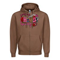 Chestnut howdy honey rose olivia Zipper Hoodie - OliviaCreatesArt