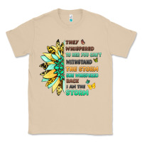 Mushroom they whispered to her you cant withstand the storm Classic Tee - LillyAllenDesigns
