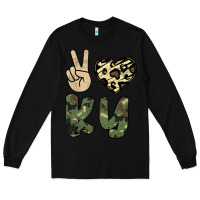 Black Peace Love Long Sleeve Tee - Bettercallsaul