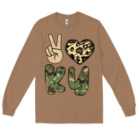 Toasted Coconut Peace Love Long Sleeve Tee - Bettercallsaul