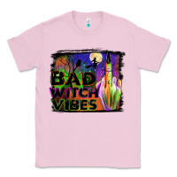 Bubblegum Pink bad witch vibes Classic Tee - JahusDesignShop