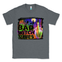 Charcoal Heather bad witch vibes Classic Tee - JahusDesignShop