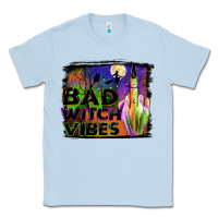 Dusty Blue bad witch vibes Classic Tee - JahusDesignShop