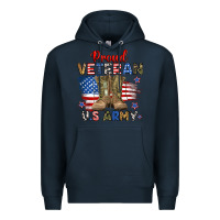 Navy proud veteran u.s army Premium Hoodie - RanaPortraitStore