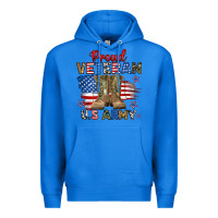 True Royal proud veteran u.s army Premium Hoodie - RanaPortraitStore