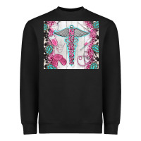 Black nurse Heavyweight Sweatshirt - TumblerDesignByShophia