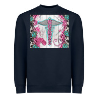Navy nurse Heavyweight Sweatshirt - TumblerDesignByShophia