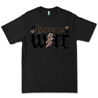 Black lineman wife Premium Tee - MaliasSmallBusiness