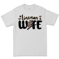 Dove Grey lineman wife Premium Tee - MaliasSmallBusiness