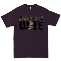 Plum lineman wife Premium Tee - MaliasSmallBusiness