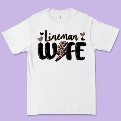 Lineman Wife Premium Tee Designed By Maliassmallbusiness