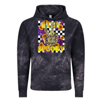 Cloud Black stay skeleton hand spooky Vintage Hoodie - LillyAllenDesigns