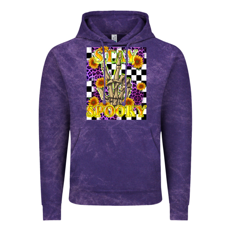 Stay Skeleton Hand Spooky Vintage Hoodie by LillyAllenDesigns | Teevron
