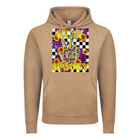 Vintage Coffee stay skeleton hand spooky Vintage Hoodie - LillyAllenDesigns
