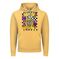 Vintage Mustard stay skeleton hand spooky Vintage Hoodie - LillyAllenDesigns