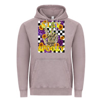 Vintage Zinc stay skeleton hand spooky Vintage Hoodie - LillyAllenDesigns