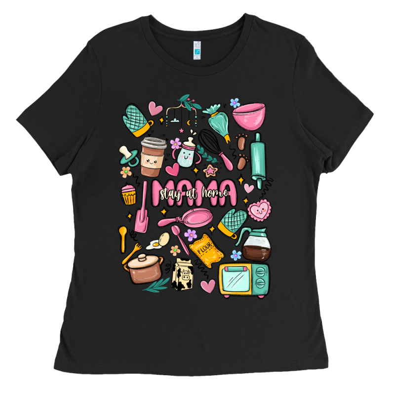 Can't Talk Right Now Doing Mama Stay At Home Stuff Ladies Tee by MaliasSmallBusiness | Teevron