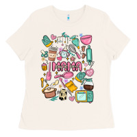 Bone can't talk right now doing mama stay at home stuff Ladies Tee - MaliasSmallBusiness