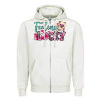Feeling Lucky Zipper Hoodie | Teevron
