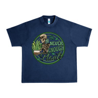 Navy never enough plants Urban Heavy Tee - Artiststas