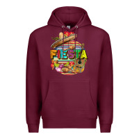 Burgundy Fiesta Premium Hoodie - FaDigitalArtStudio