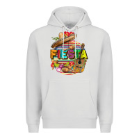 Dove Grey Fiesta Premium Hoodie - FaDigitalArtStudio
