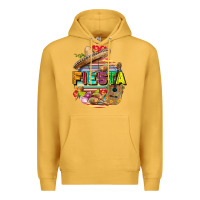 Mustard Fiesta Premium Hoodie - FaDigitalArtStudio