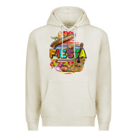 Oatmeal Heather Fiesta Premium Hoodie - FaDigitalArtStudio