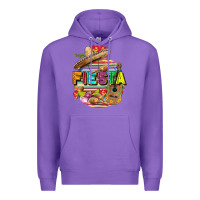 Purple Fiesta Premium Hoodie - FaDigitalArtStudio