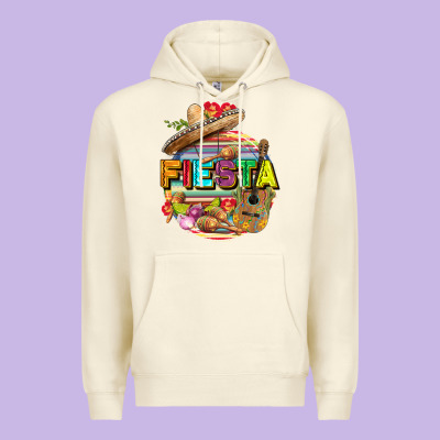 Fiesta Premium Hoodie Designed By Fadigitalartstudio