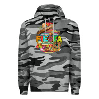 Slate Camo Fiesta Premium Hoodie - FaDigitalArtStudio