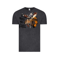 Vintage Black It Moose Be Fall Vintage Tee - LillyAllenDesigns