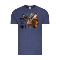 Vintage Denim It Moose Be Fall Vintage Tee - LillyAllenDesigns